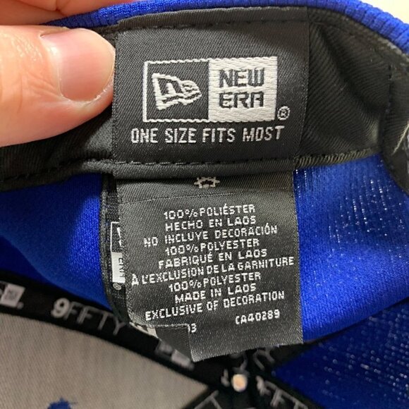 New England Patriots NFL Retro Blue 2021 New Era 9Fifty Snapback Hat New - Picture 5 of 6